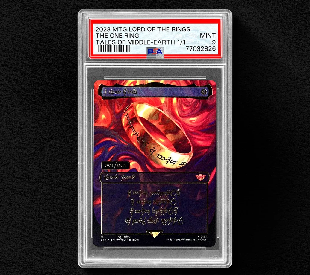 Magic: The Gathering The One Ring Graded Card