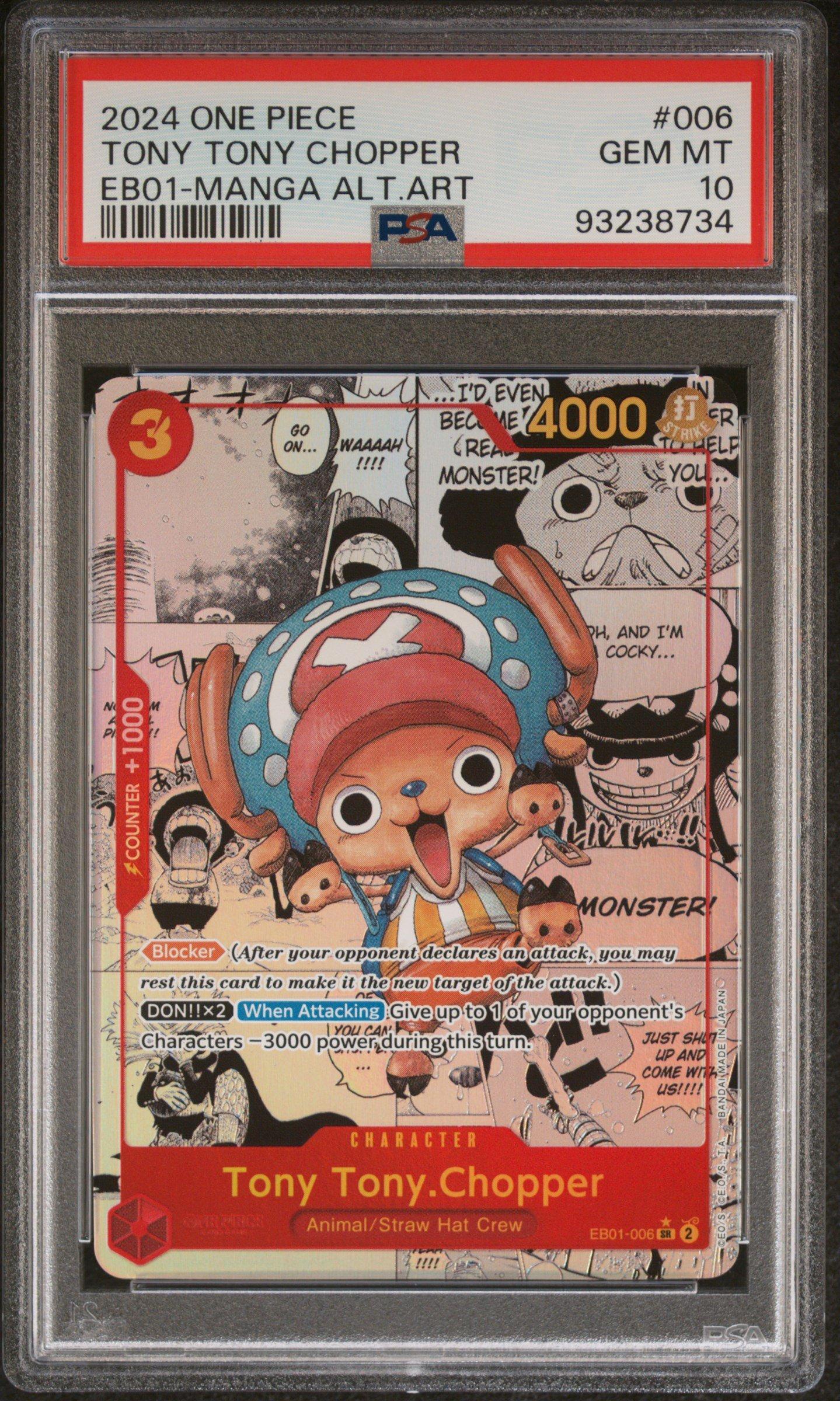 Tony Tony Chopper PSA 10